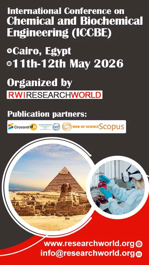 Chemical and Biochemical Engineering Conference in Cairo, Egypt